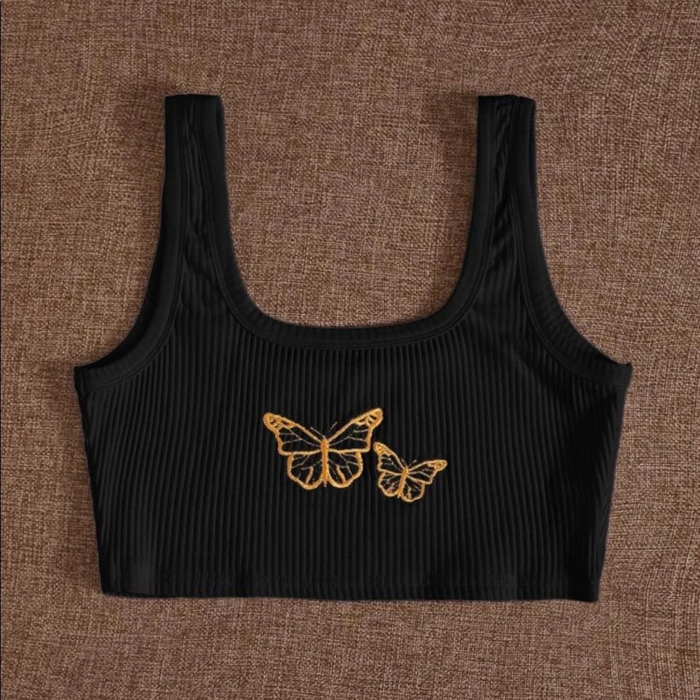 Butterfly Crop Top 🦋